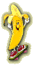 You see a banana.